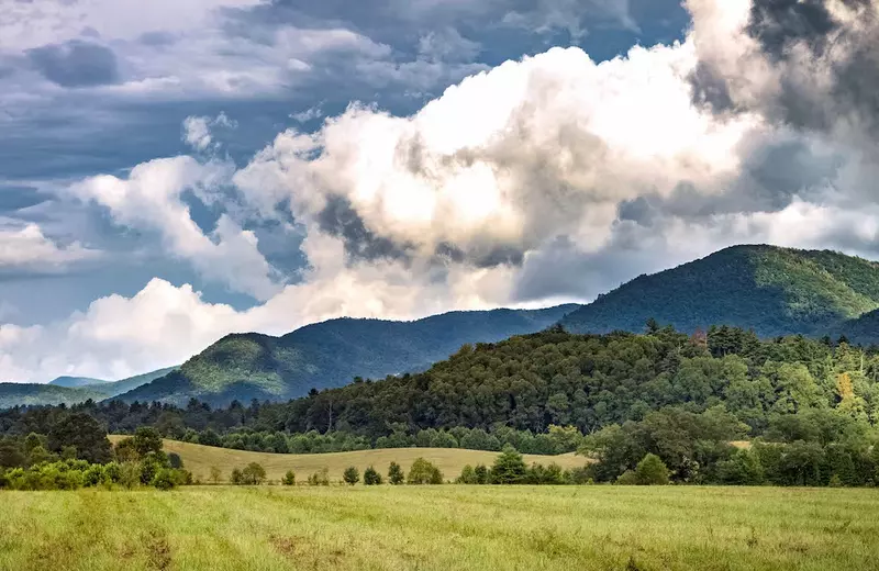 OAK TENN ONLY Cades Cove Summer view