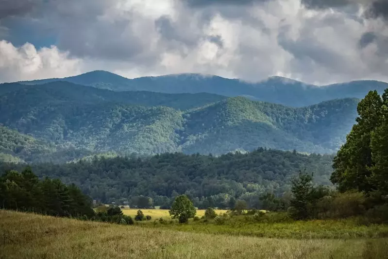 Cades Cove in the Smoky Mountains