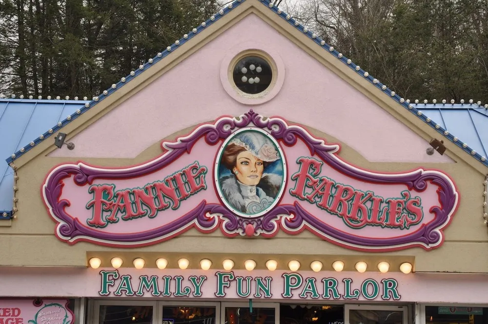 Fannie Farkle's in downtown Gatlinburg TN