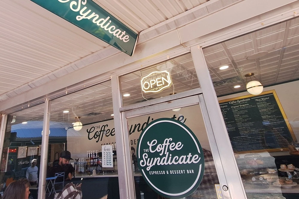 The Coffee Syndicate coffee shop in Gatlinburg TN