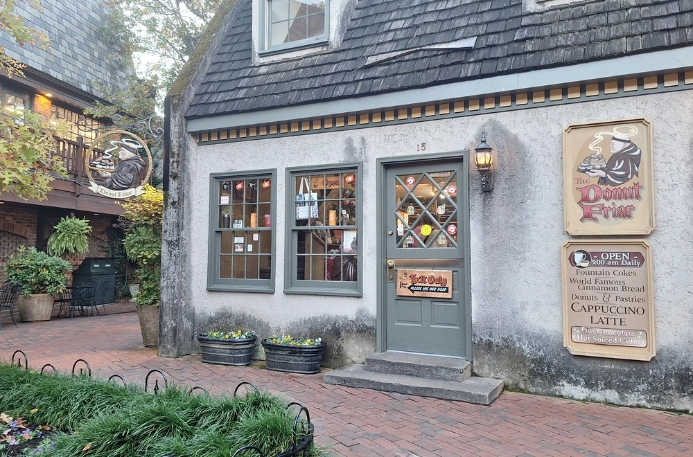 The Donut Friar at The Village in downtown Gatlinburg