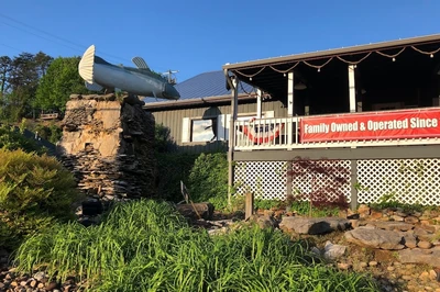 Huck Finn's Catfish is one of the top local restaurants in Pigeon Forge