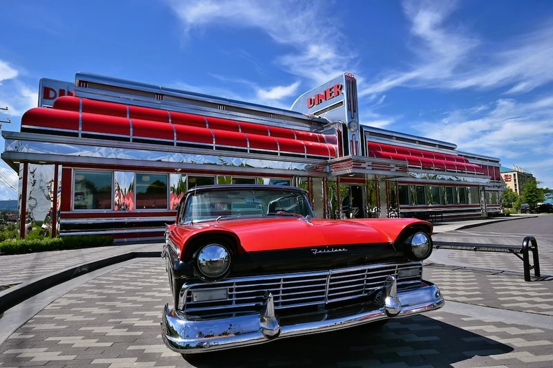 Sunliner Diner is one of the top local restaurants in Pigeon Forge