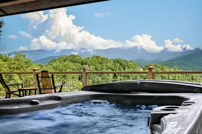 heavenly view is one of our cheap cabins in Gatlinburg