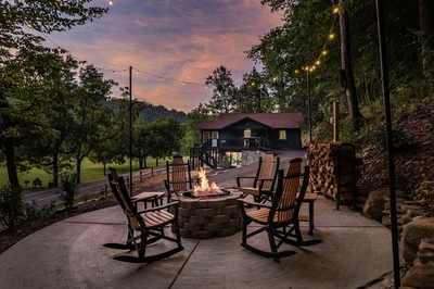 greenbrier basecamp is one of our Gatlinburg cabins with hot tubs and mountain views