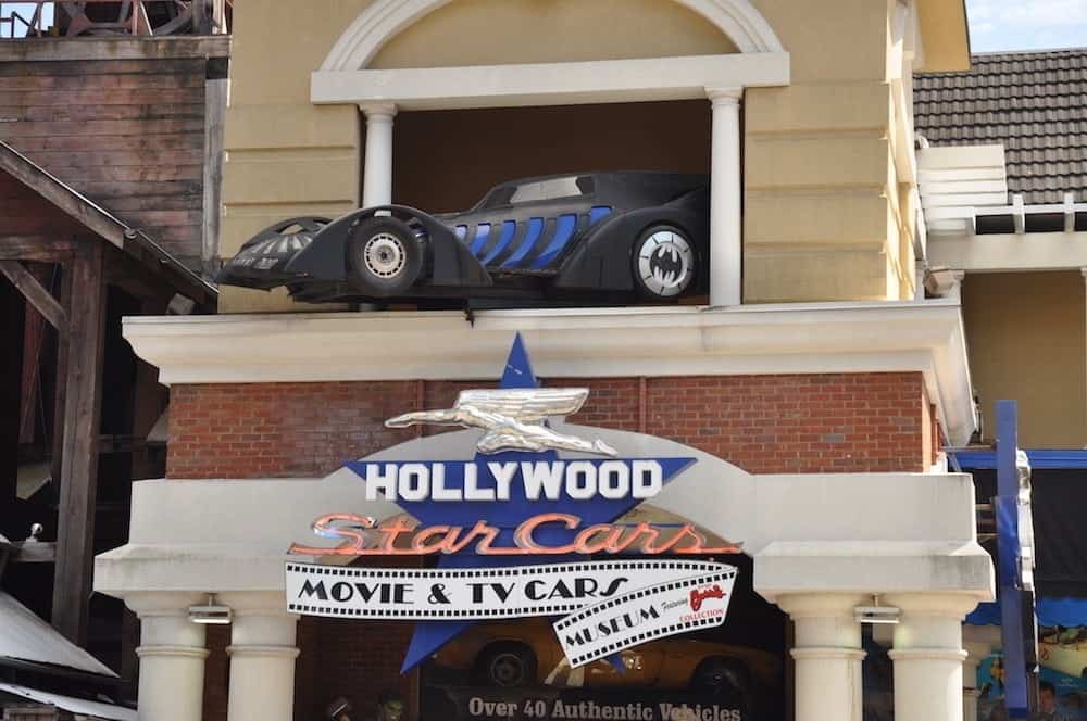 Hollywood Star Cars Museum in Gatlinburg TN.