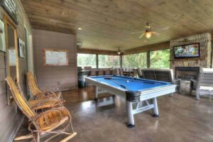 the river lodge game room