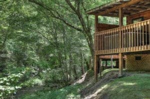 stone creek cabin at parkside cabin rentals