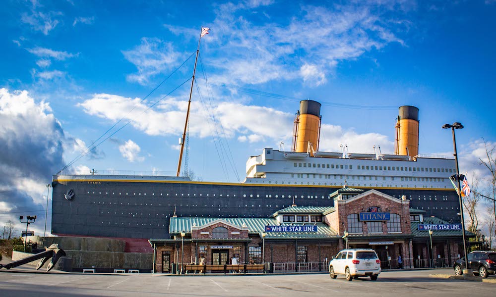 titanic museum in pigeon forge